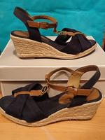 Tom Tailor Schuhe 38 Sommerschuhe Hackenschuhe Brandenburg - Stahnsdorf Vorschau
