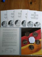 Gedenkmünzen, 10 EURO, Set mit 5 Stück von 2013, Komplett-Satz Baden-Württemberg - Achern Vorschau