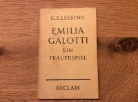 Emilia Galotti, G.E. Lessing, Reclam, 1959 Eimsbüttel - Hamburg Stellingen Vorschau