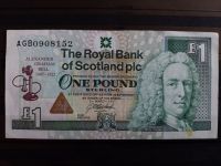 Schottland - The Royal Bank of Scotland 1 Pound - 1993 - Bell Neustadt - Buntentor Vorschau