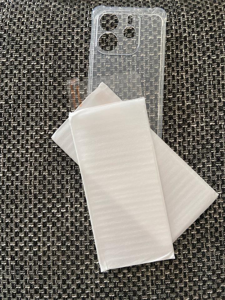 Handyhülle Xiaomi Redmi Note 14 4G+Schutzfolie, Transparent in Roxheim