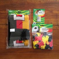 Fußball EM 2021 Fan Set Deutschland Schal Schminkstift - NEU! Brandenburg - Wittstock/Dosse Vorschau