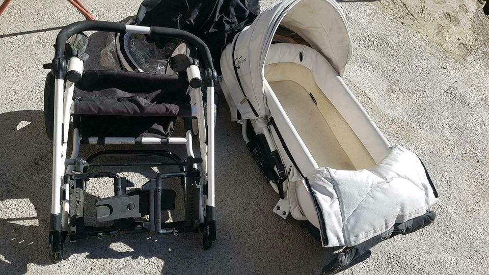 Gesslein f4 Kinderwagen kombikinderwagen buggy kunstleder Leder in Gerolzhofen