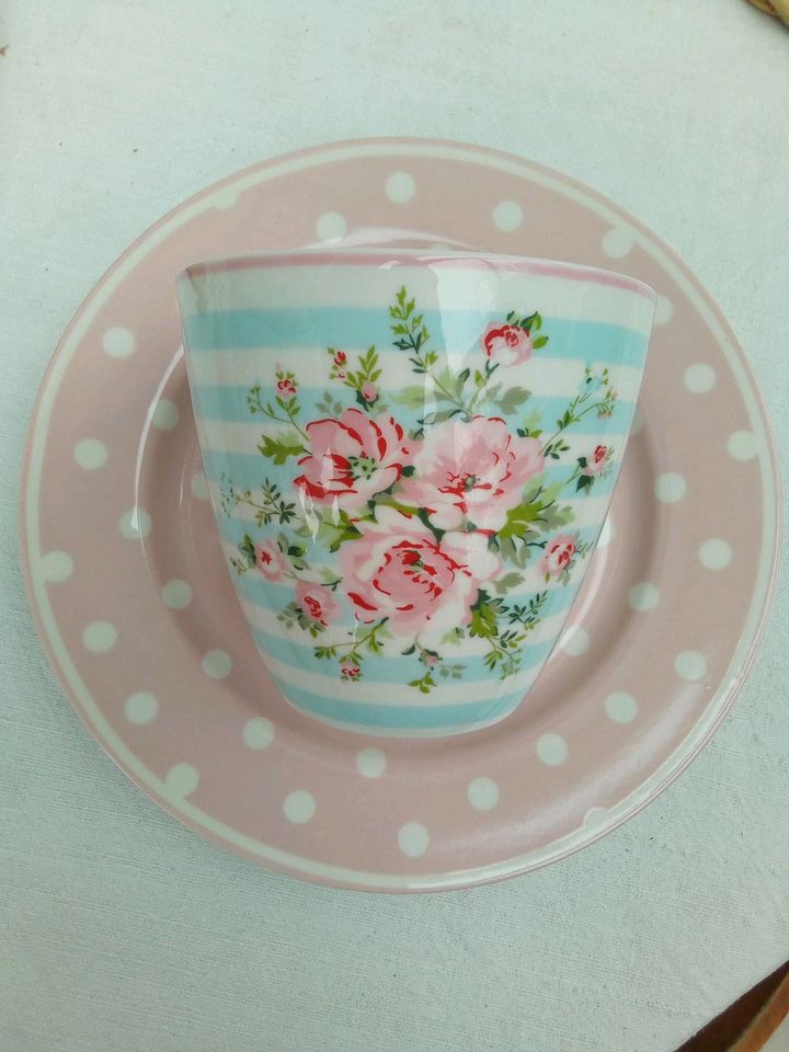 Greengate  Cup alte Serie Nellie Pale blue in Lahntal