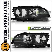 Scheinwerfer Klarglas Schwarz für BMW E46 3er Coupé Cabrio 99-03 Hessen - Calden Vorschau