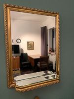 Spiegel, Glasspiegel, Garderobenspiegel mit Ablage,Gold,90x70 cm Nordrhein-Westfalen - Recklinghausen Vorschau