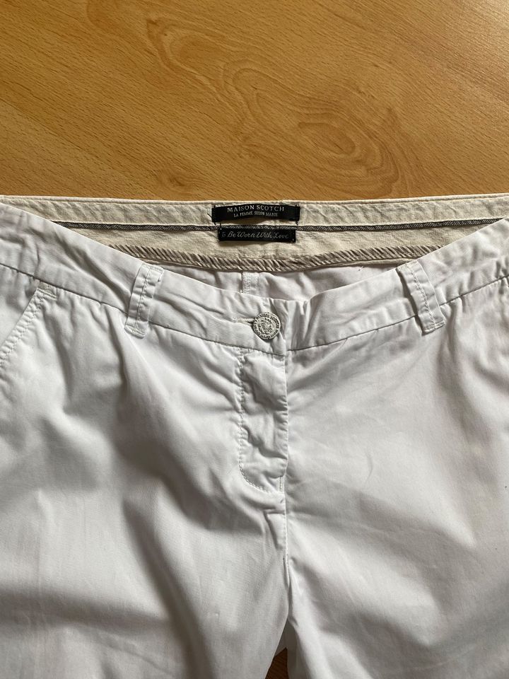 Maison Scotch Chinos Weiß Gr. L in München