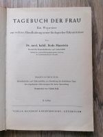 Vintage Tagebuch der Frau Periodentagebuch 1957 Bayern - Hohenberg a.d. Eger Vorschau