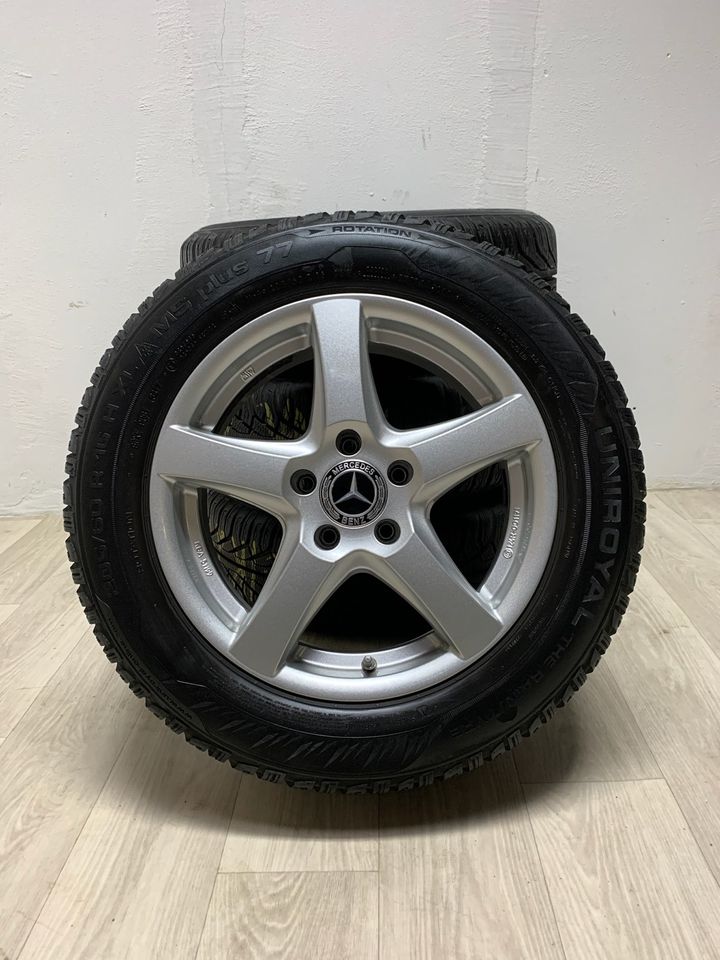 7mm Mercedes A-Klasse W177 205/60 R16 Zoll Winterreifen Alufelgen in Burgwedel