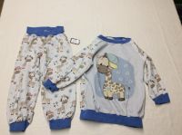 Jogginganzug Pyjama Gr.86/92 Giraffenmotiv handgenäht Hessen - Wald-Michelbach Vorschau