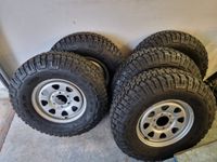 Nissan Patrol Felgen 6x16 Zoll 235/85R16 Goodyear Wrangler Reifen Kr. München - Garching b München Vorschau