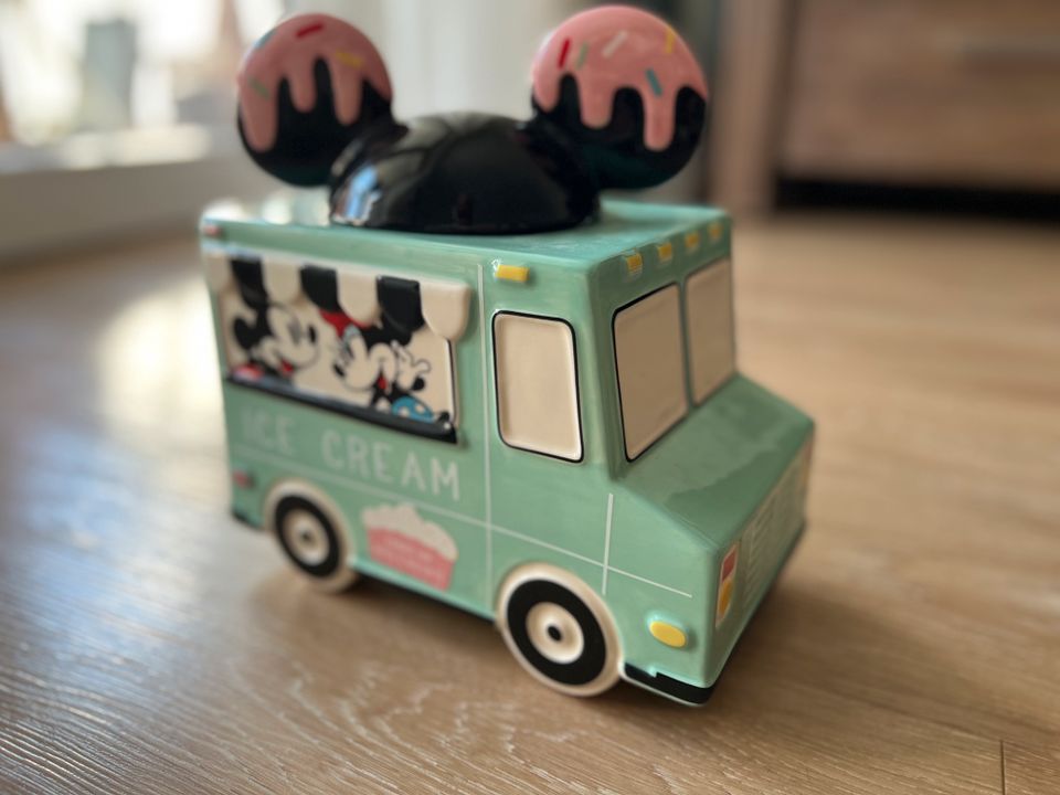 Disney Keksdose als Eiswagen Mickey und Minnie Mouse Cookie Jar in Kiel