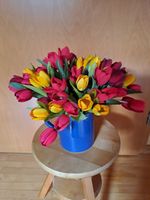 Frühlingsstrauß Tulpen Kunstblume künstliche Blume Dekoblume Bayern - Schwabach Vorschau