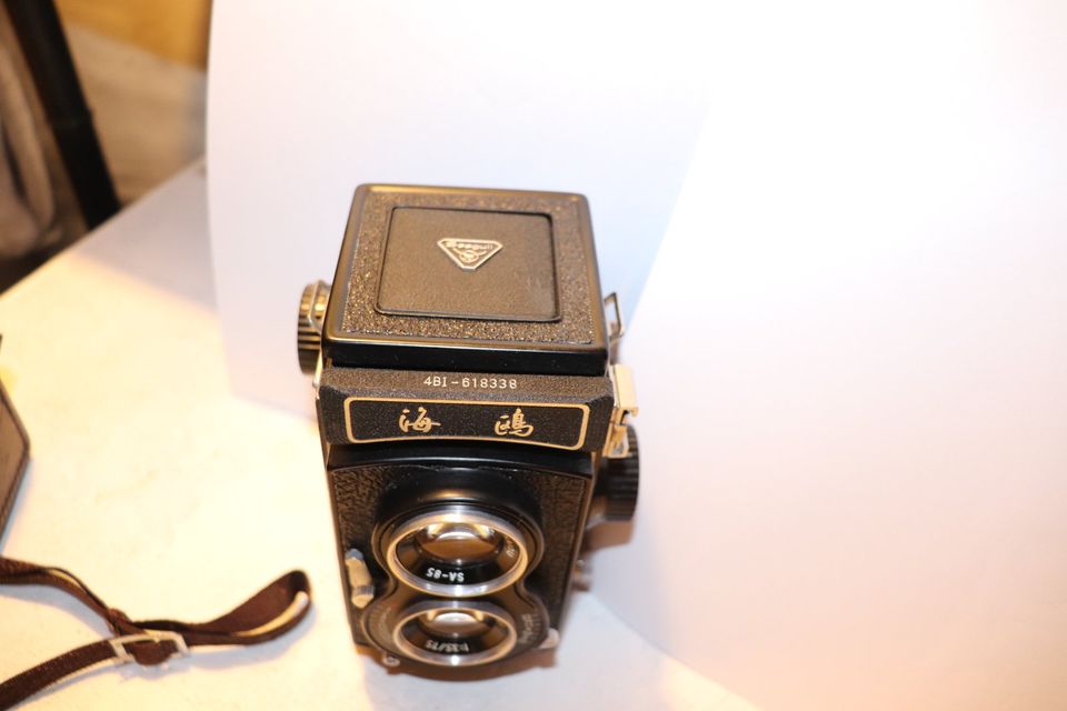 Seagull 4b1 Kamera Antik 3,5 / 75mm zweiäugige Kamera mit Tasche in Siegen