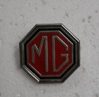 MG Emblem Logo Typenschild Alu alt Sachsen - Niederwiesa Vorschau