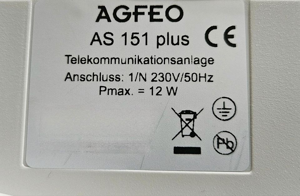 AGFEO AS 151 plus in Saarbrücken