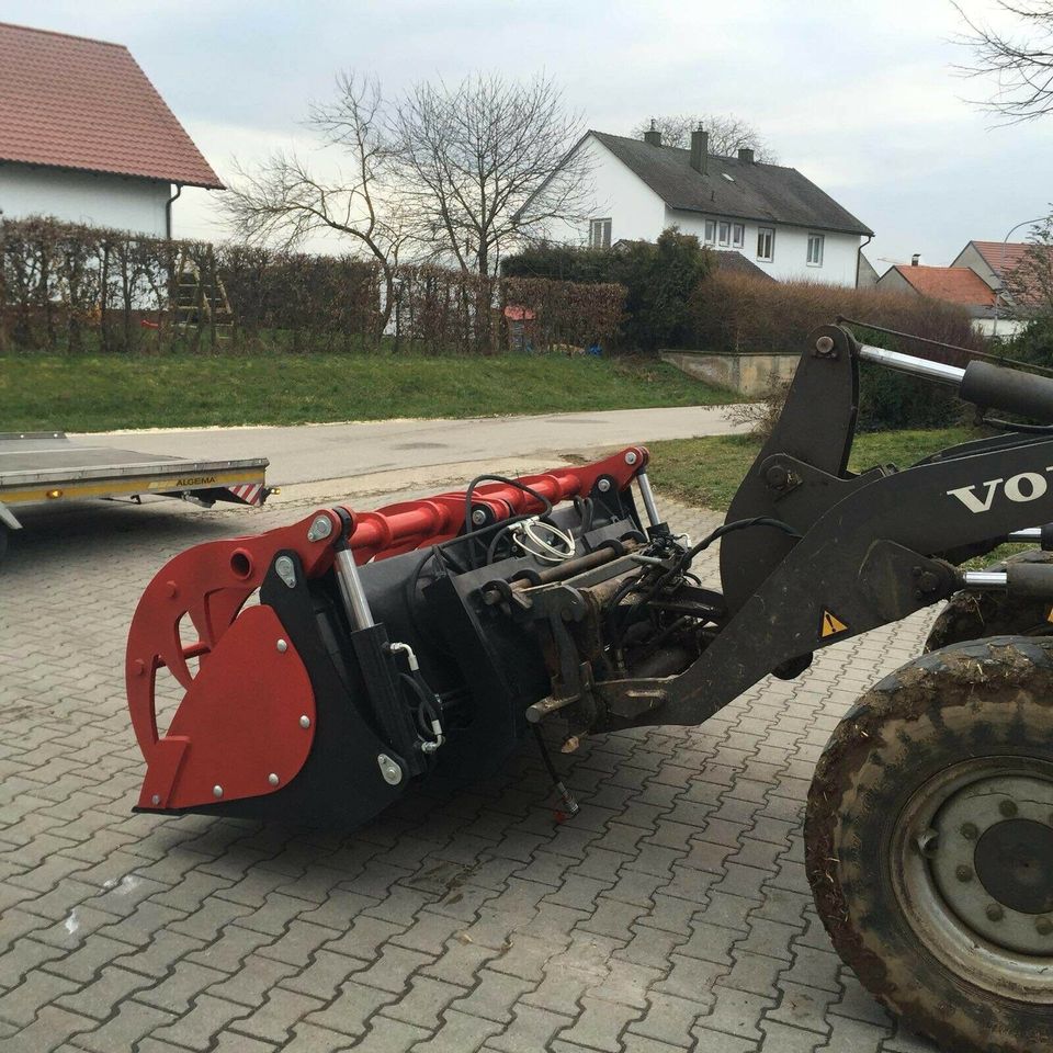 HOCHKIPP GREIFSCHAUFEL 2.40m / LIEBHER Aufnahme -Original AGROMET in Celle