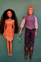 Pocahontas und John Smith Puppen von disney store Bayern - Lauf a.d. Pegnitz Vorschau