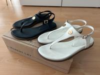 Sandalen - 2x paar Esprit weiß&schwarz inkl. Versand Baden-Württemberg - Schorndorf Vorschau