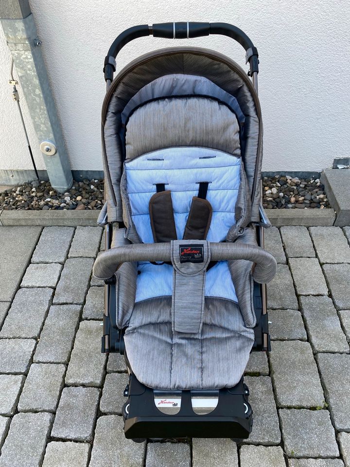 Kinderwagen Kombi Hartan VIP GT mit vielen Extras in Dresden