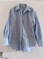 Mango Bluse | Hemd blau weiß Bayern - Würzburg Vorschau
