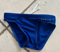 Nabaiji Badehose Schwimmslip blau ca. Gr. 104 Hessen - Roßdorf Vorschau