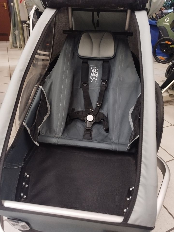 Neu CROOZER Fahrradanhänger Buggy KEEKE 1 in ANTHRAZIT GRAU in Bottrop