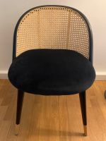 Vintage Stuhl aus Rattan und Birkenholz München - Schwanthalerhöhe Vorschau