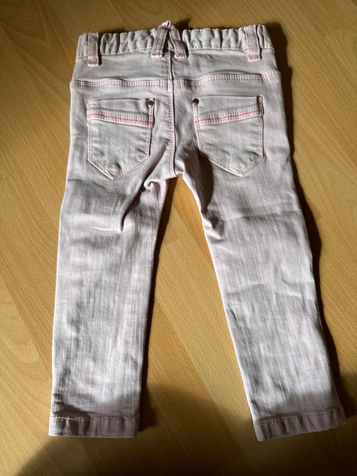 Babyface gr 80 Rosa Jeans Stretch in Königsbach-Stein 