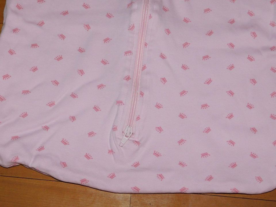 Schlafsack ohne Arm 90 cm rosa sehr guter Zustand in Haan