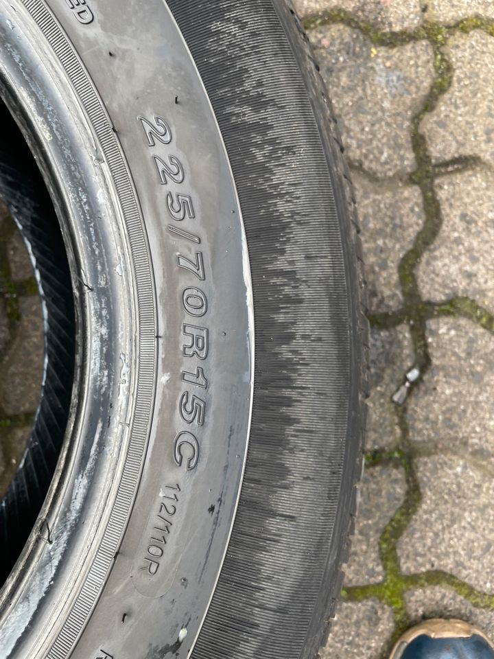 2stück 225/70R15C 112/110R GOODRIDE SOMMER in Stockstadt a. Main