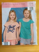 Gr. 116 Set 2 neue T-Shirts für Mädchen von alive Hessen - Neuhof Vorschau