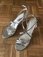 Sandaletten High Heels Silber Gold 39 Niedersachsen - Norderney Vorschau