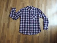 Hemd SMOG slim fit Gr. XL kariert rot weiß blau l 48 40 41 shirt Bayern - Böhmfeld Vorschau