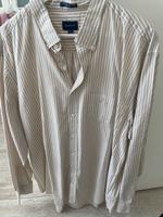 Gant Hemd 3XL, beige weiß gestreift Berlin - Charlottenburg Vorschau