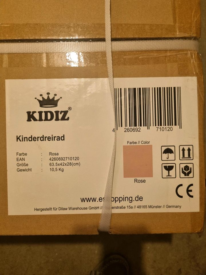 Kidiz Dreirad 5 in 1, Neu und verpackt in Hamburg