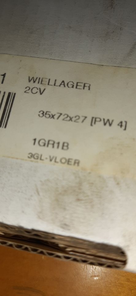 2 Stück Radlager Citroen 2cv neu  35×72×27 in Wolbeck