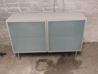 SALE Ikea Mattila Sideboard Kommode Schränckchen Glastüren Grau Schleswig-Holstein - Lübeck Vorschau