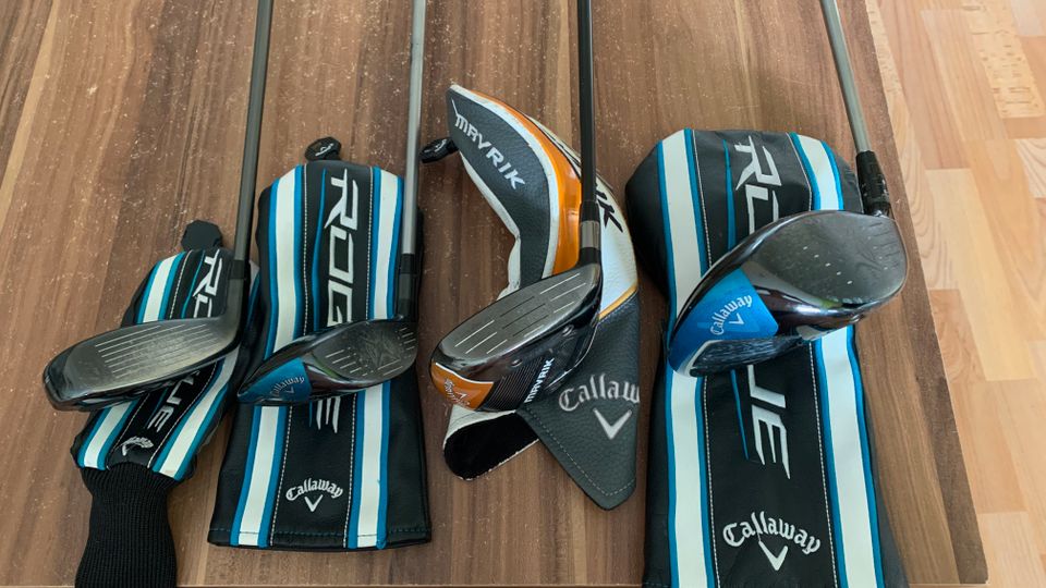 Callaway Driver, Holz 3, Holz 5 und Hybrid 4 in Frankfurt am Main