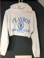 Playboy x Missguided crop langarm Shirt Sachsen-Anhalt - Bühne Vorschau