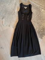 Redl Dirndl Tracht Kleid Baumwolle lang Maxi XS 34 schwarz Top! München - Laim Vorschau