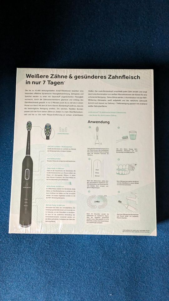 NEUE elektrische Zahnbürste zu verkaufen! in Bad Brückenau