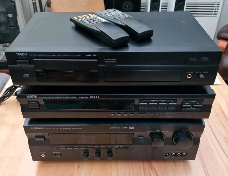 Used Yamaha DSP-A595 Integrated amplifiers for Sale