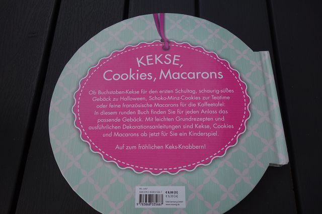 3 runde Bücher Rezepte Kekse Cookies Macarons Salate Pasta in Egelsbach