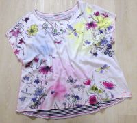 CECIL Shirt Bluse Gr. XXL weiß bunt Glitzer Libelle Schmetterling Essen - Essen-Ruhrhalbinsel Vorschau