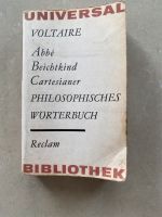 Philosophisches Wörterbuch Voltaire Sachsen-Anhalt - Magdeburg Vorschau