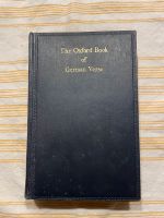 The Oxford Book of German Verse - Deutsche Gedichtsammlung München - Schwanthalerhöhe Vorschau