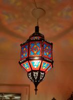 2 Orientalische Deckenlampen Lampe Metall Glas Niedersachsen - Bad Nenndorf Vorschau