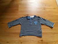 Blau, grau, gestreiftes Langarmshirt, Zara, Gr. 80/86 Niedersachsen - Walsrode Vorschau