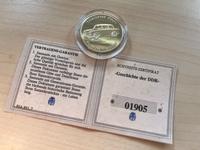 DDR Trabant Sammelmünze / Medaille Neusilber von Göde Hessen - Eschwege Vorschau